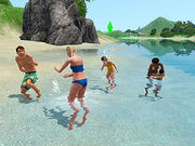 Playing in the sea TS3IP