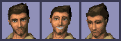 Sancho Paco Panza's portraits in The Sims 2 for GBA