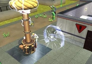 Vaughn can be seen stargazing in the back, in broad daylight