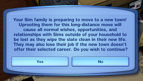 sims 3 how to move out