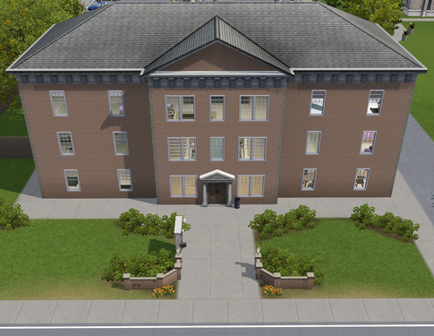 Street view of De Anda Hall