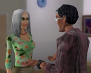 Bob and Clarice Freebers chatting