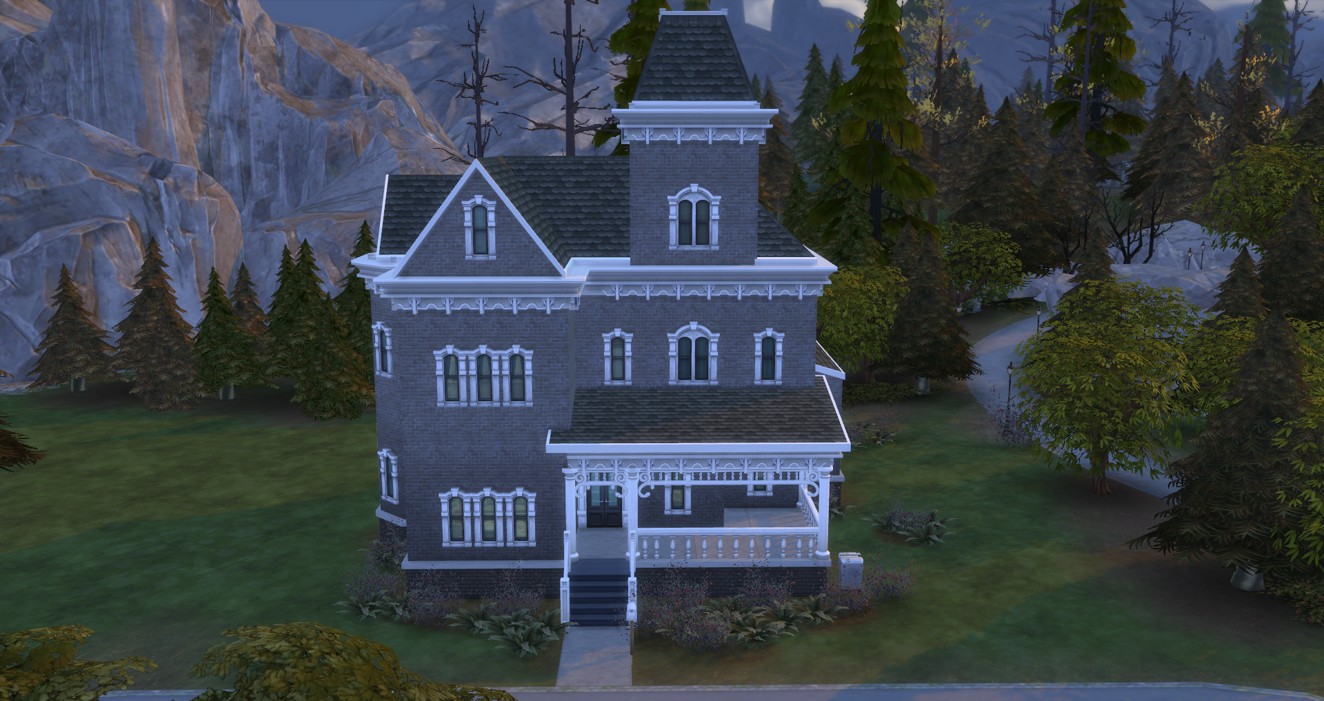 sims 4 vampire house