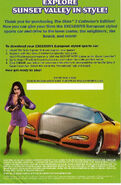 European sports car code card