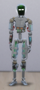 TS4 Servo White and Beige