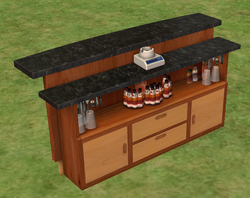 Ts2 where's my mini umbrella bar