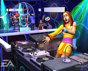 Using the new DJ booths!