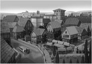 "Old Town" concept art