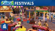 De Sims 4 Stedelijk Leven officiële festivaltrailer