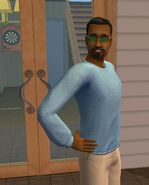 Dagfinn i The Sims 2