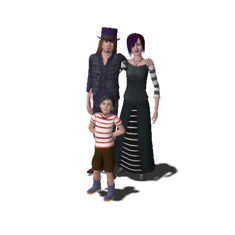 Famille Gothik (Les Sims 3)