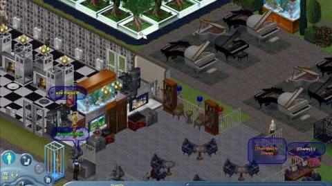 The Sims Online gameplay.