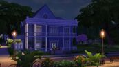 TS4 Town Nighthouse
