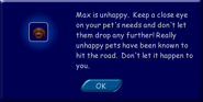 Unleashed Runaway Warning.png (14 KB) The warning that appears if a pet's mood drops too low.