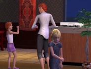 Nighat and the Caliente sisters as children, with Dina feeling left out.