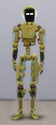 TS4 Servo Gold and Brown