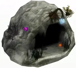 Dark Cavern Island Paradise