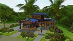 Cruzita's Groceries and Diner on Surf Island, Isla Paradiso