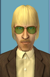 Vidcund as he originally appeared in The Sims 2