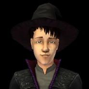 Adam as a teen warlock