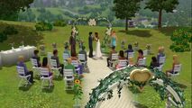 A wedding ceremony.