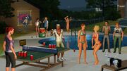 Sims pool party