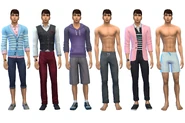 Sergio Romeo CAS.png (2.28 MB) Sergio's default outfits in CAS