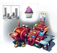 Концепт-арт кекс-машины