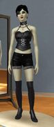 Vicki Vampiress, recreated in The Sims 3