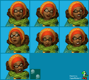 Mambo Loa's expressions from The Urbz: Sims in the City for DS and DSi