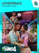 Mónica (right) on the box art of Lovestruck.