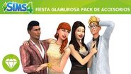 Los Sims 4 Fiesta Glamurosa tráiler oficial