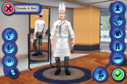 Create-a-Sim in The Sims 3: Ambitions (Smartphone).