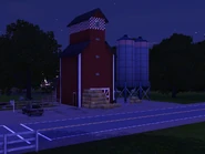 The granary that Don lives in from The Sims 3.
