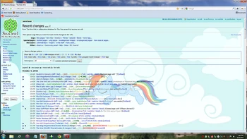 A quick example of a customised monobook skin - click the image for full size version