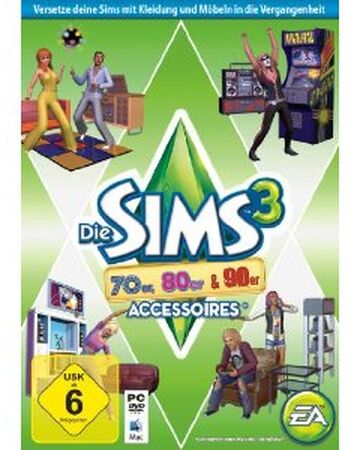 Die Sims 3 : 70er, 80er und 90er Accessoires | Die Sims Wiki | Fandom