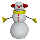 Snowman Clown