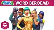 De Sims 4 Word Beroemd officiële onthullingstrailer