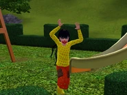 Sim afectada por viajar en la LLAMA