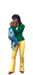 Les Sims 4 Être parents render 04