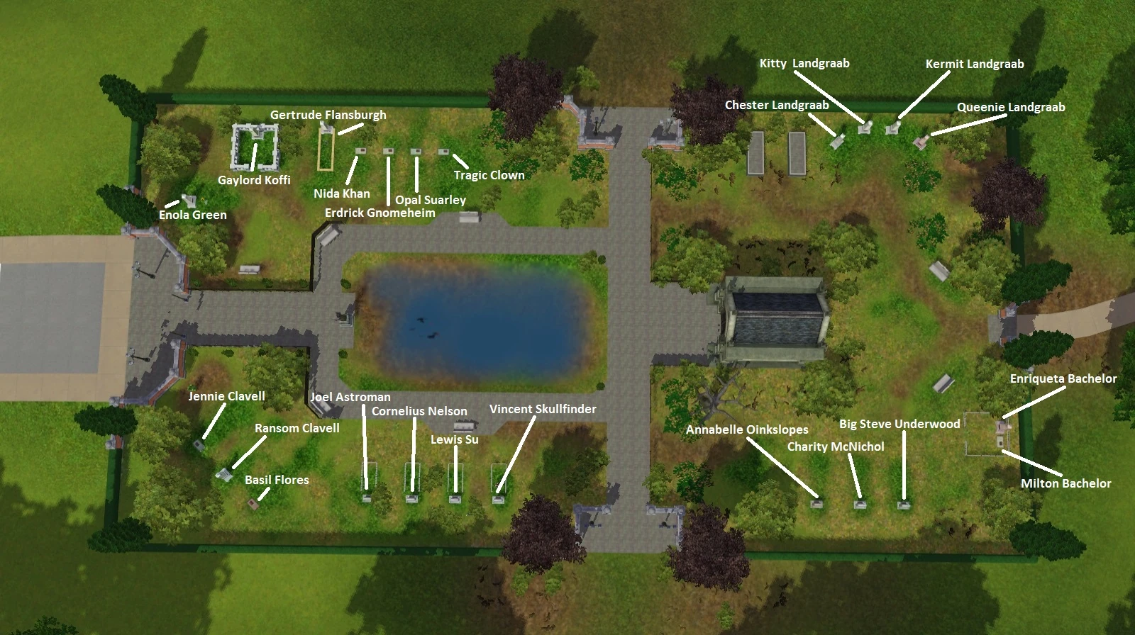 graveyard the sims wiki fandom