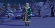 Father Winter in The Sims 4: Snowy Escape .