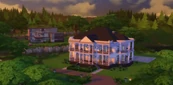 A mansion in TS4