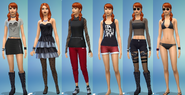 Teen Lilith Pleasant CAS Downloadable from Gallery