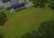 Twinbrook field behind Westlake School. A lack of lines or most objects make it unclear which sports were/are played there.