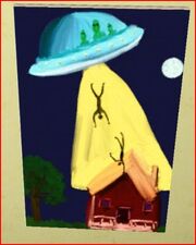 Alien abduction painting TS3