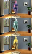 The ghosts in The Sims 3: Island Paradise