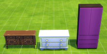 TS4 Dressers