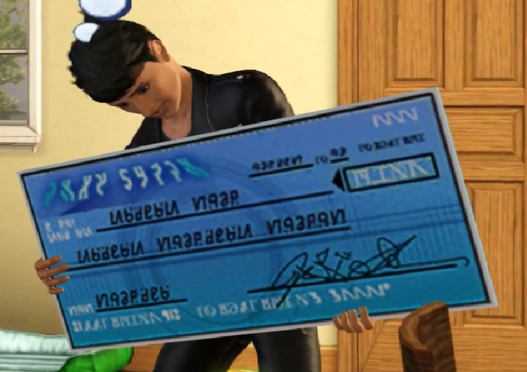 sims 3 into the future lottery