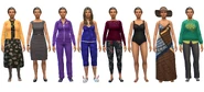 Rita Coombes CAS.png (3.22 MB) Rita's default outfits in CAS